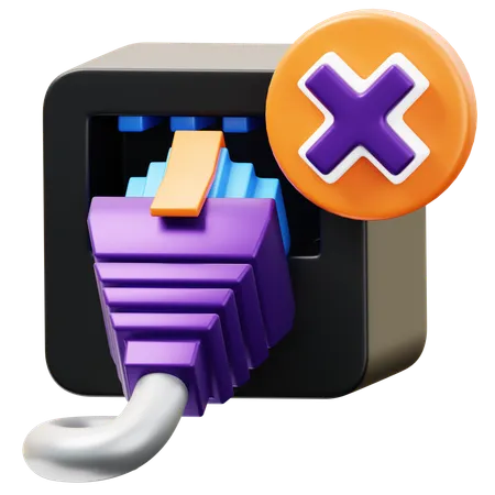 Port Reconnect  3D Icon