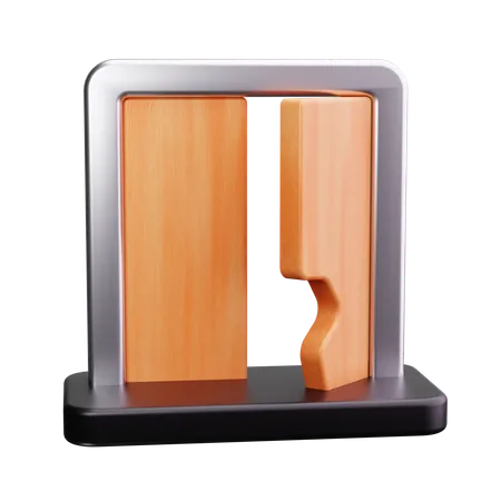 Porta  3D Icon