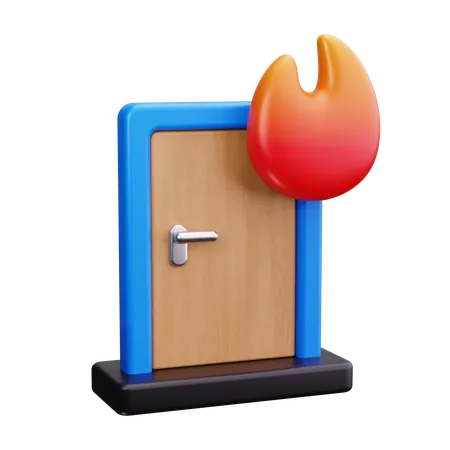 Porta  3D Icon