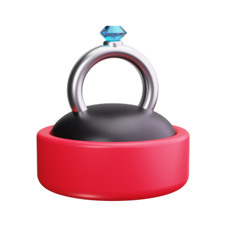 Soporte de anillo  3D Icon