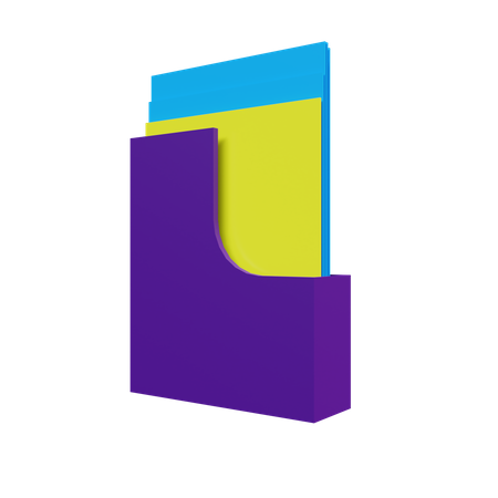 Porta-documentos  3D Icon