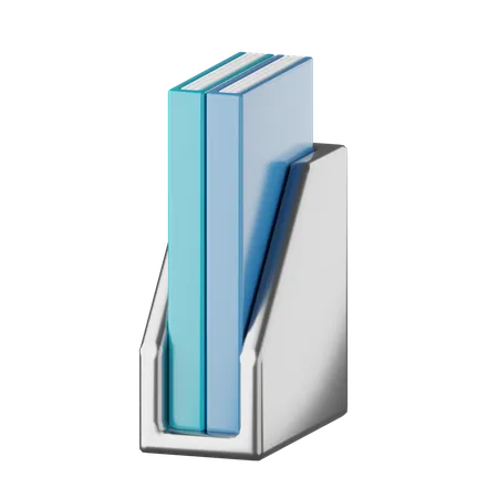 Titular de libros  3D Icon