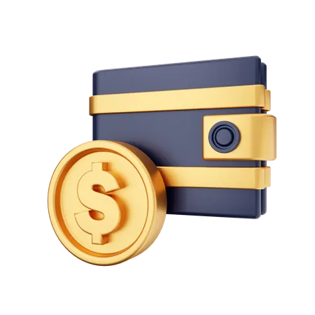 Porta-moedas  3D Icon