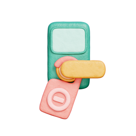 Porta suspensa  3D Icon
