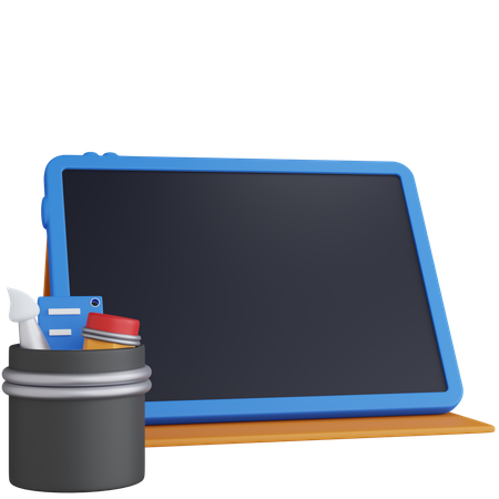 Porta tablet e lápis  3D Icon