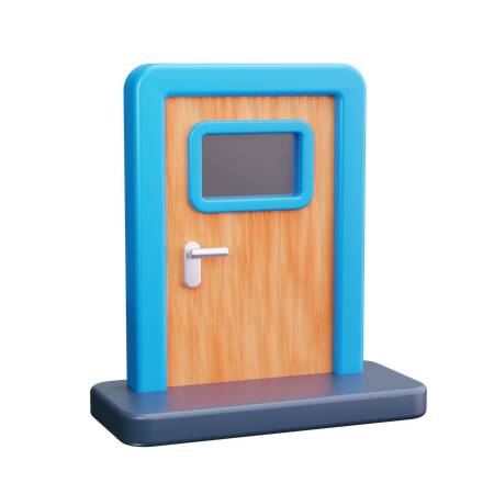 Porta di uscita  3D Icon