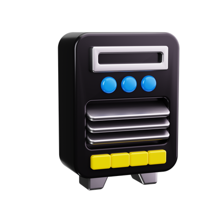ポータブル  3D Icon