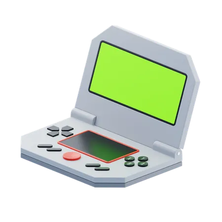 Portable Dual Screen Game Device  3D Icon