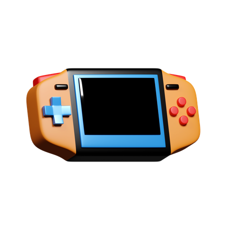 Portable Gaming Console  3D Icon