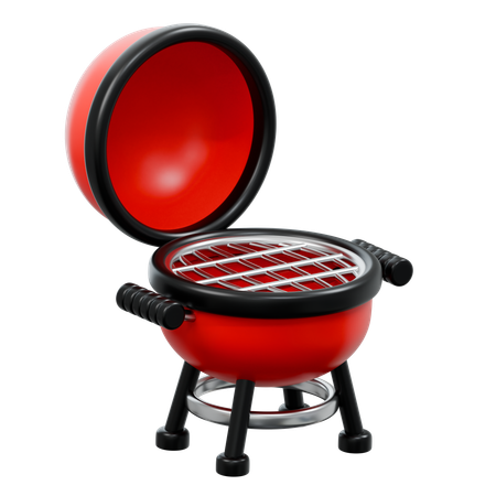 Portable Grill  3D Icon