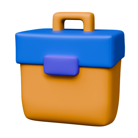 Portable ice chest  3D Icon