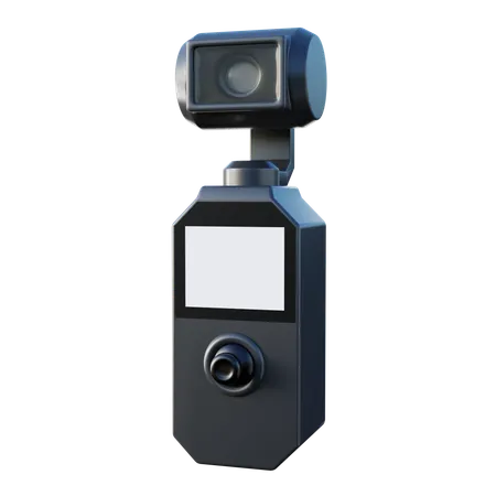 Portable Pocket Camera 3 D Render 3D Icon