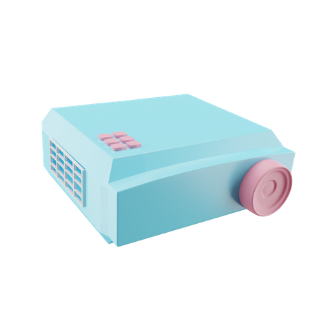 Portable Projector  3D Icon