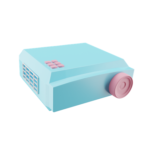Portable Projector  3D Icon