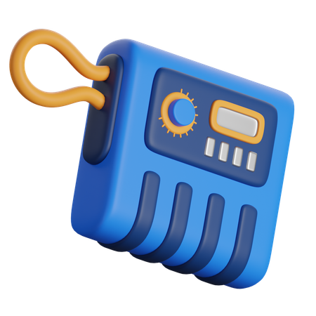 Portable Radio  3D Icon