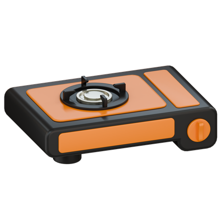 Portable Stove  3D Icon