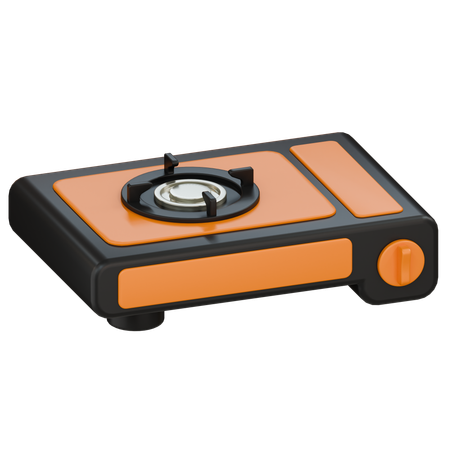 Portable Stove  3D Icon