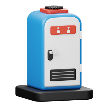 Portable Toilet  3D Icon