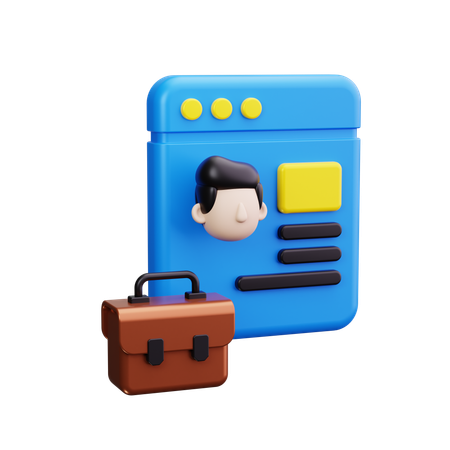 Portafolio  3D Icon