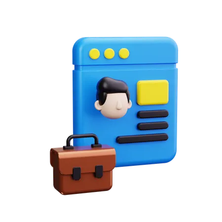 Portafolio  3D Icon