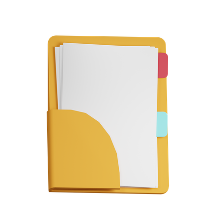 Portafolio de archivos  3D Icon
