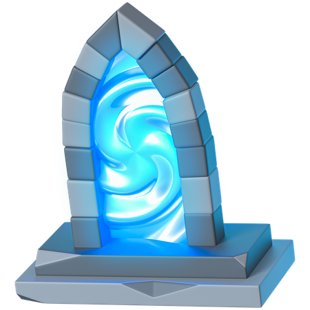 Portal  3D Icon