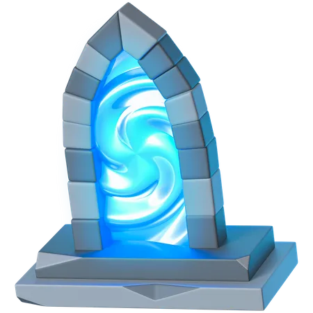 Portal  3D Icon