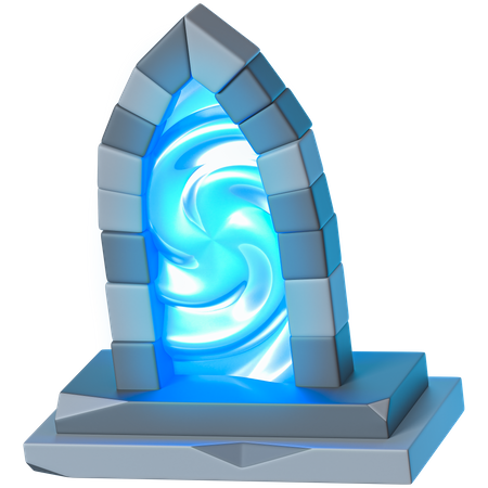 Portal  3D Icon
