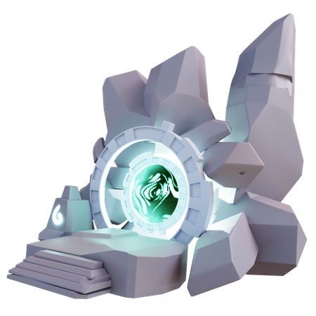 Portal de fantasia  3D Icon