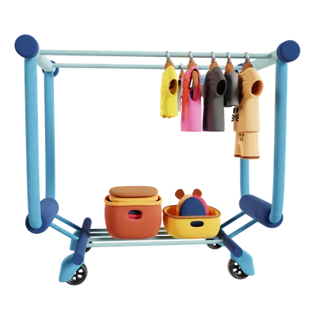 Porte-vêtements pour enfants  3D Icon