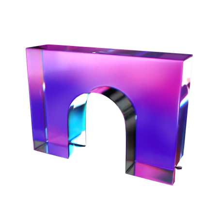 Portão  3D Icon
