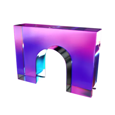 Portão  3D Icon