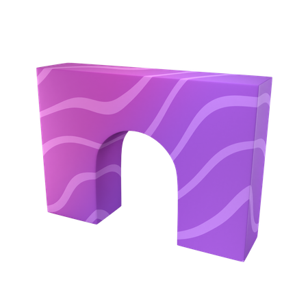 Portão  3D Icon