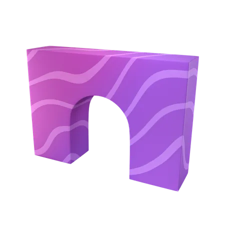 Portão  3D Icon