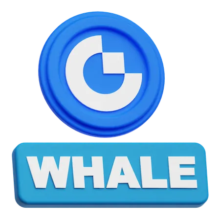 Baleia-porta  3D Icon