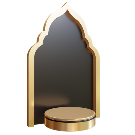 Portão do pódio  3D Icon