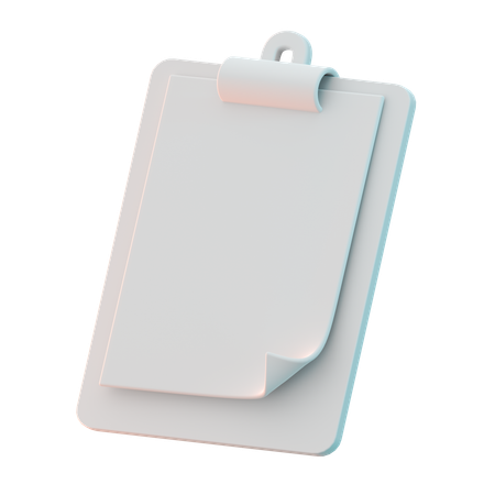 Portapapeles  3D Icon
