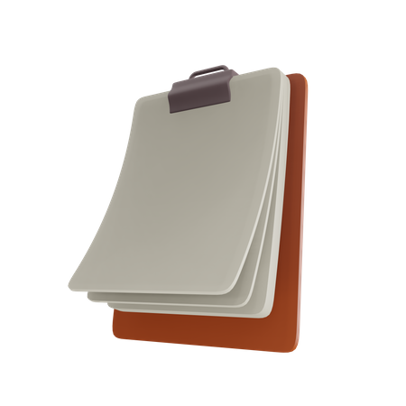 Portapapeles  3D Icon