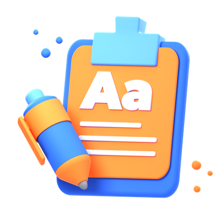 Portapapeles  3D Icon
