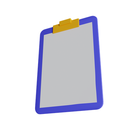 Portapapeles  3D Icon