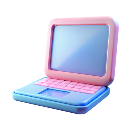 Computadora portátil  3D Icon