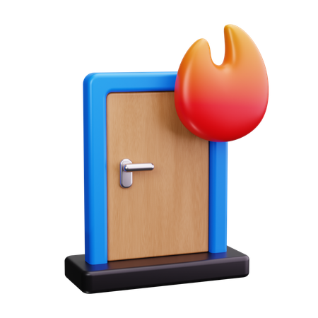 Porte  3D Icon