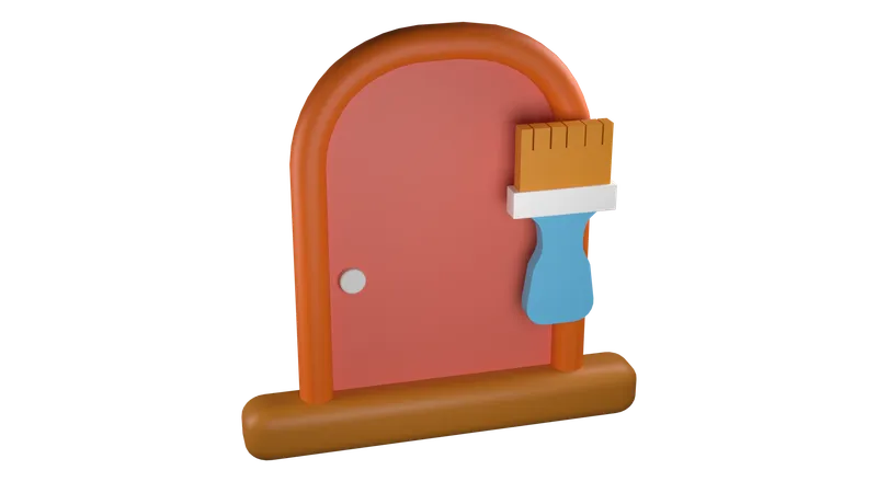 Porte  3D Icon