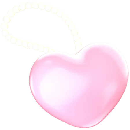 Porte-clés coeur  3D Icon