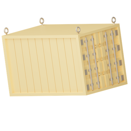 Porte-conteneurs  3D Icon