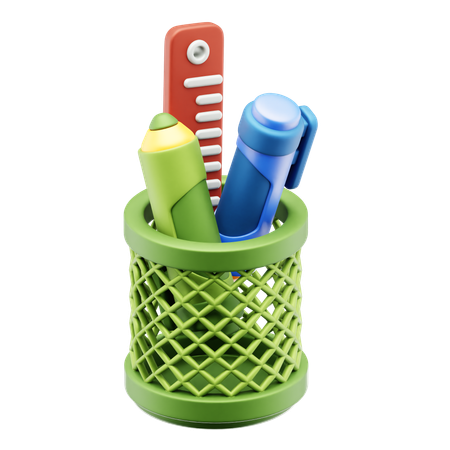 Porte-crayons  3D Icon