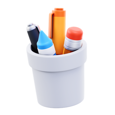 Porte-crayons  3D Icon