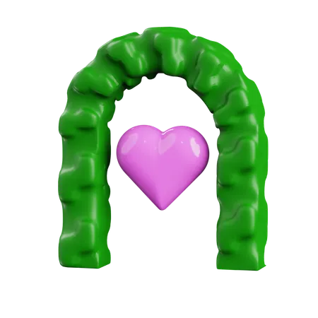 Porte d'amour  3D Icon