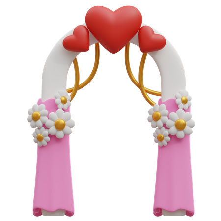 Porte de mariage  3D Icon