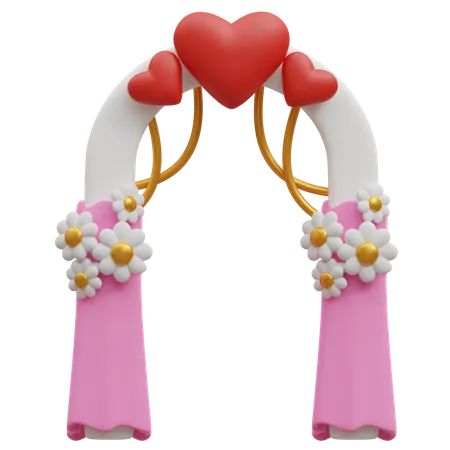 Porte de mariage  3D Icon